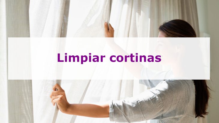 Limpiar cortinas